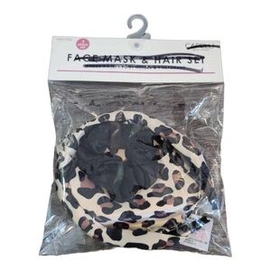 Capelli Of New York Animal Print Headband and Scrunchie Hair Set